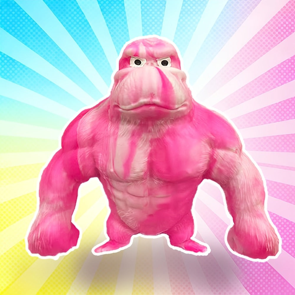 Stretchy Gorilla Fidget Toy Squishy Squeeze Monkey, PVA Sponge Sensory Stress Toy for Kids & Adults — image 12