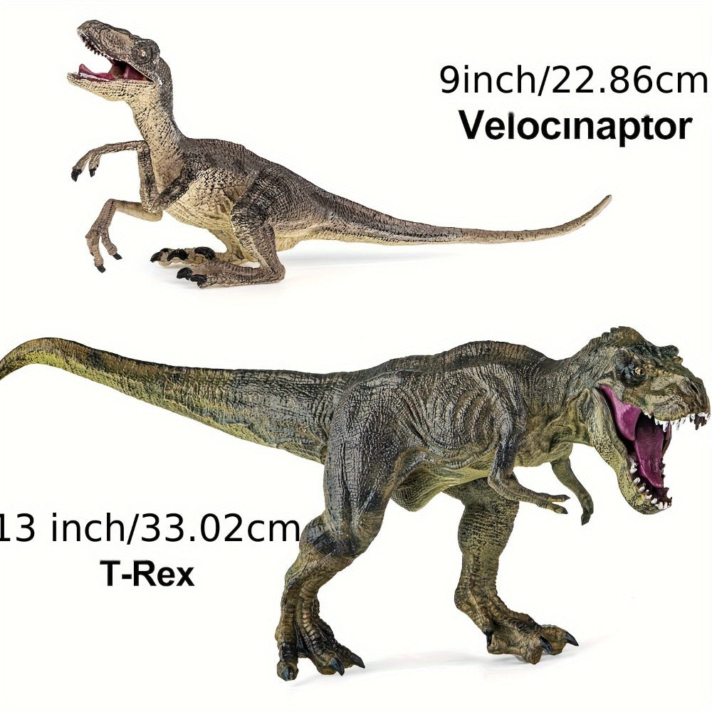 Jumbo Dinosaur Toys Set of 6, Realistic Large Dinosaur Figures for Kids, Dino World Playset for Boys & Girls Ages 3+ — image 