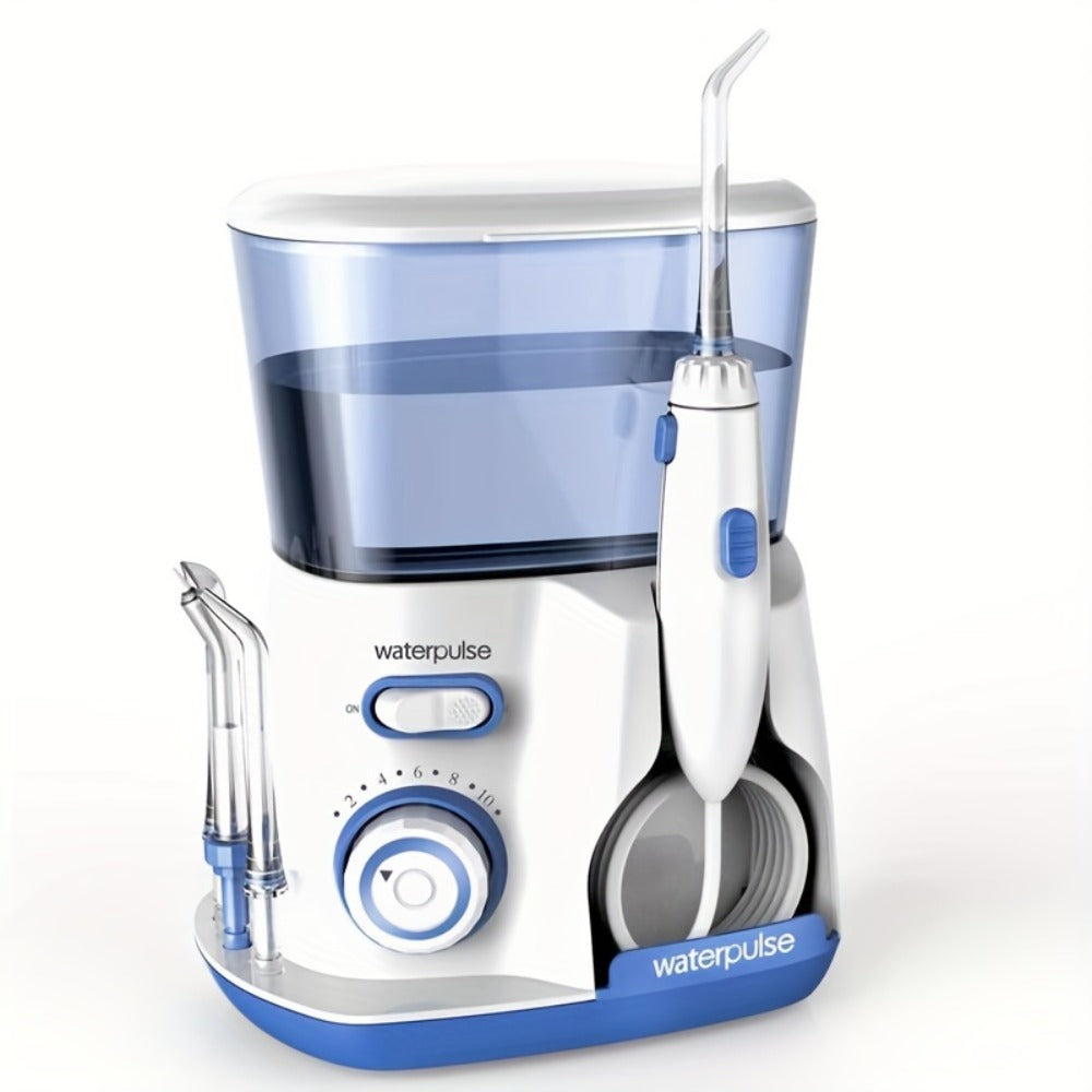 Water Flosser with Cordless Rechargeable Design, Portable Oral Irrigator in Blue or Purple for Daily Teeth Cleaning — image 1