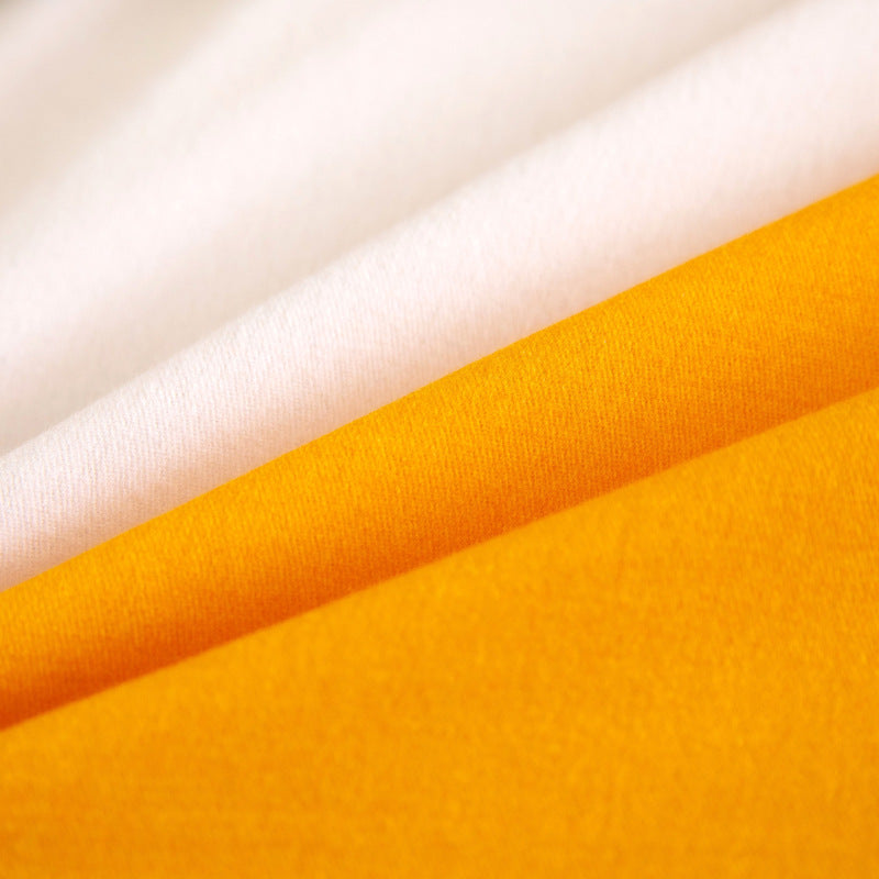 Cotton Winter Linen Quilt Cover Bedding Set