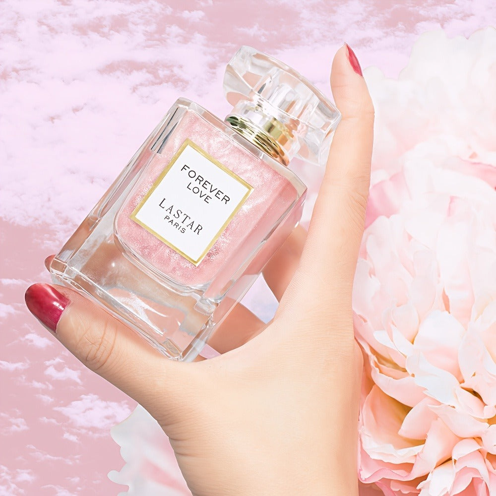 LASTAR Forever Love Shimmer Pink Eau de Parfum Spray, 55ml Bottle with Floral and Fruity Scent Profile — image 8