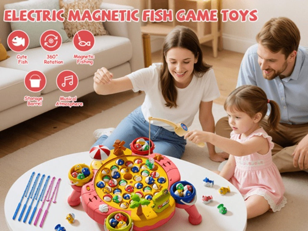 Magnetic Fishing Game for Kids 66 Pieces, Ocean Fishing Toy Set with Rods for Toddlers Ages 3 4 5 6 — image 19