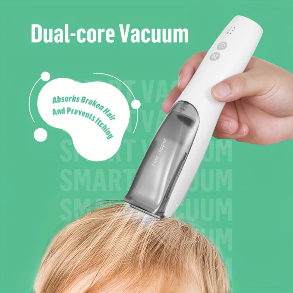 Hair Clipper Vacuum Collection Cordless Trimmer with Type-C Charging, Three Guide Combs and 45-Minute Runtime — image 5