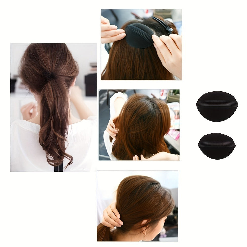 Hair Accessories 81-Piece Styling Kit with Bun Makers, Curlers, Clips, Pins and Braiding Tools — image 13