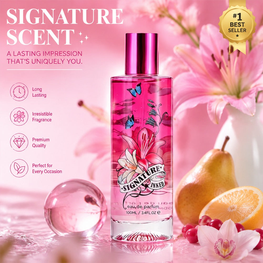 Eau de Parfum Fruity Collection for Women 100ml in Pink Bottles with 4-Note Source Profile — image 12
