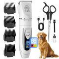 Pet Hair Clipper, USB-Rechargeable Cordless Trimmer with Adjustable Comb and Four Package Options — image 3
