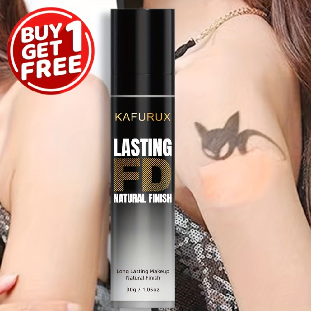 KAFURUX Liquid Foundation Two-Bottle Set with Pump Dispensers and Eight Matching Shade Pairs — image 8