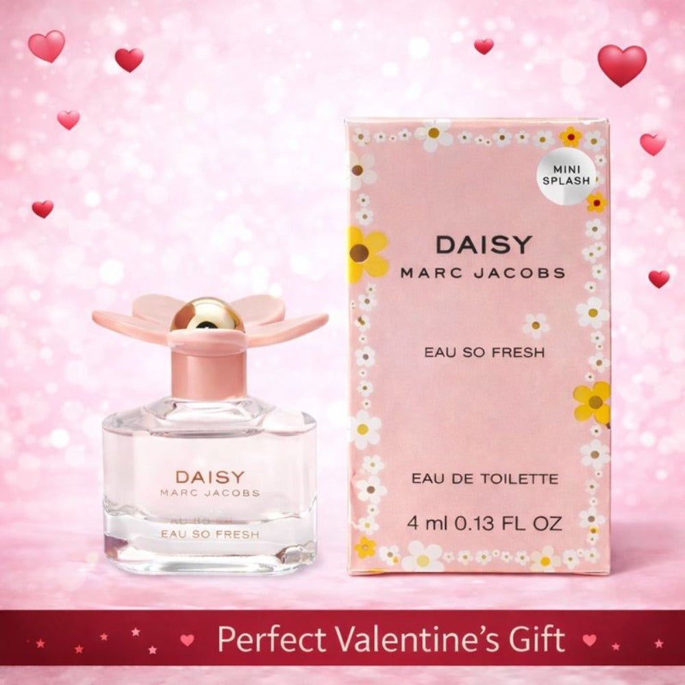 Marc Jacobs Daisy Eau So Fresh Mini EDT Spray for Women, Fresh Floral Fruity Scent, Travel Size 4ml 0.13 oz — image 1
