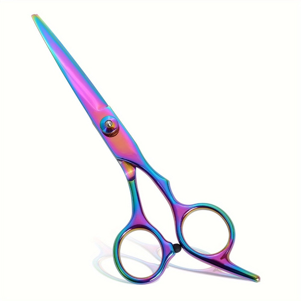Hair Scissors Set in a Professional 16pcs 6.0 Inch Salon Shear Design for Flat Cut and Bangs — image 9