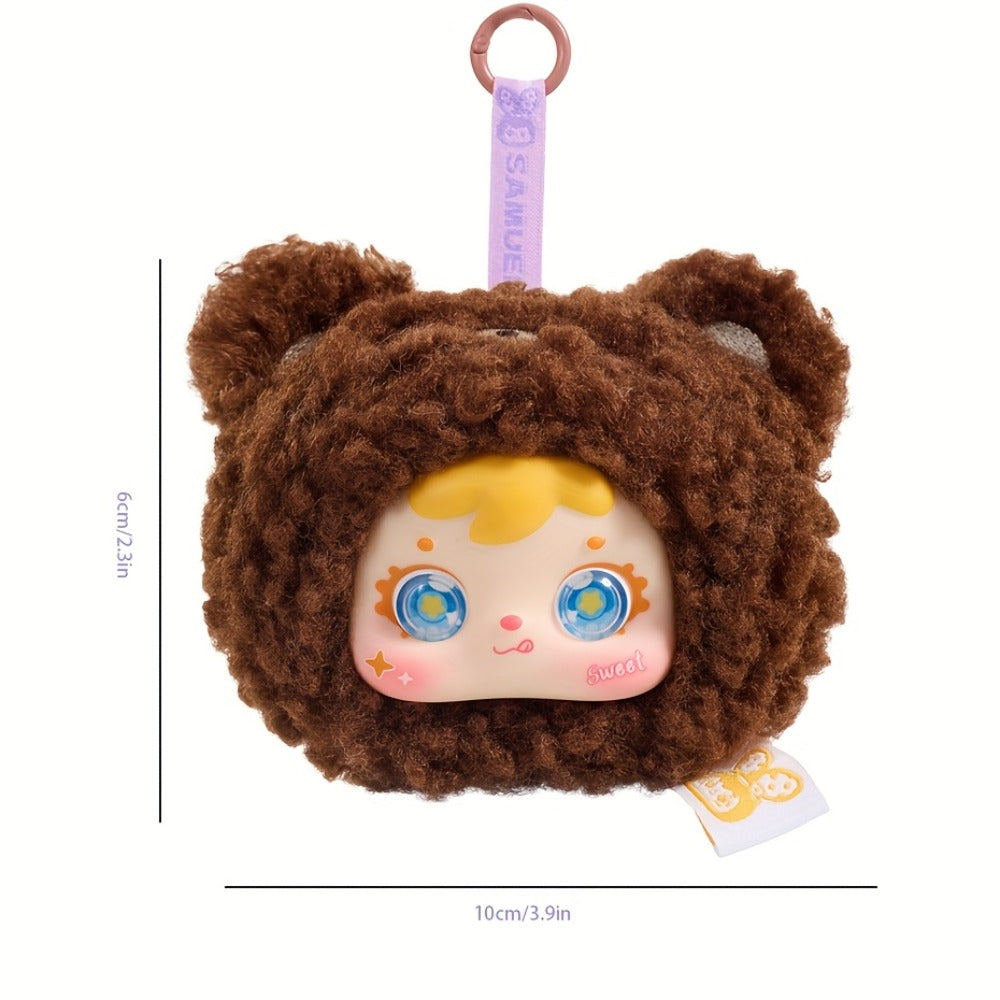 Cute Plush Animal Doll with Big Eyes with the Listed Color, Size or Set Options for Everyday Use — image 11