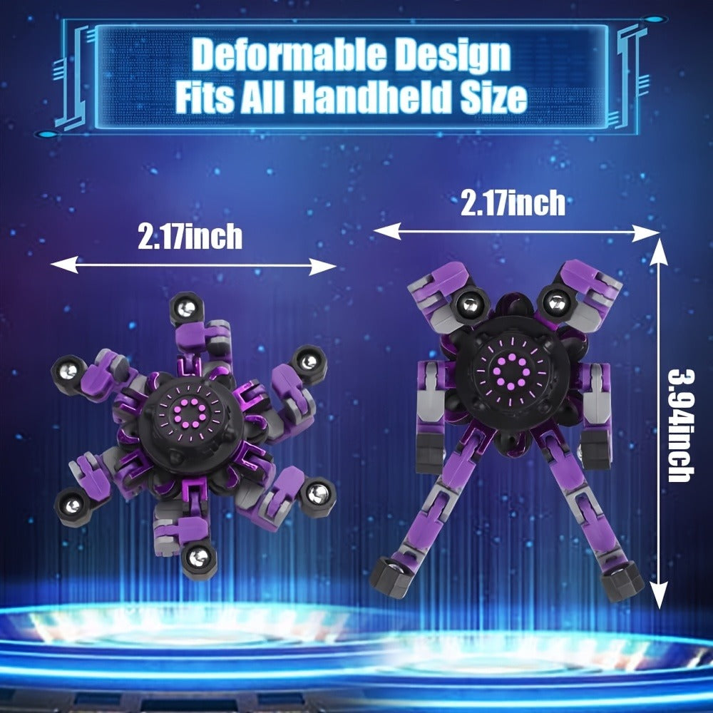 Robot Fidget Spinner Set with 10- or 15-Piece Standard and Luminous Checkout Configurations — image 10