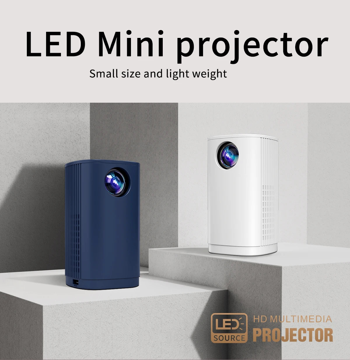 Mini Projector Multi-screen Version Can Be Connected To Mobile Phone