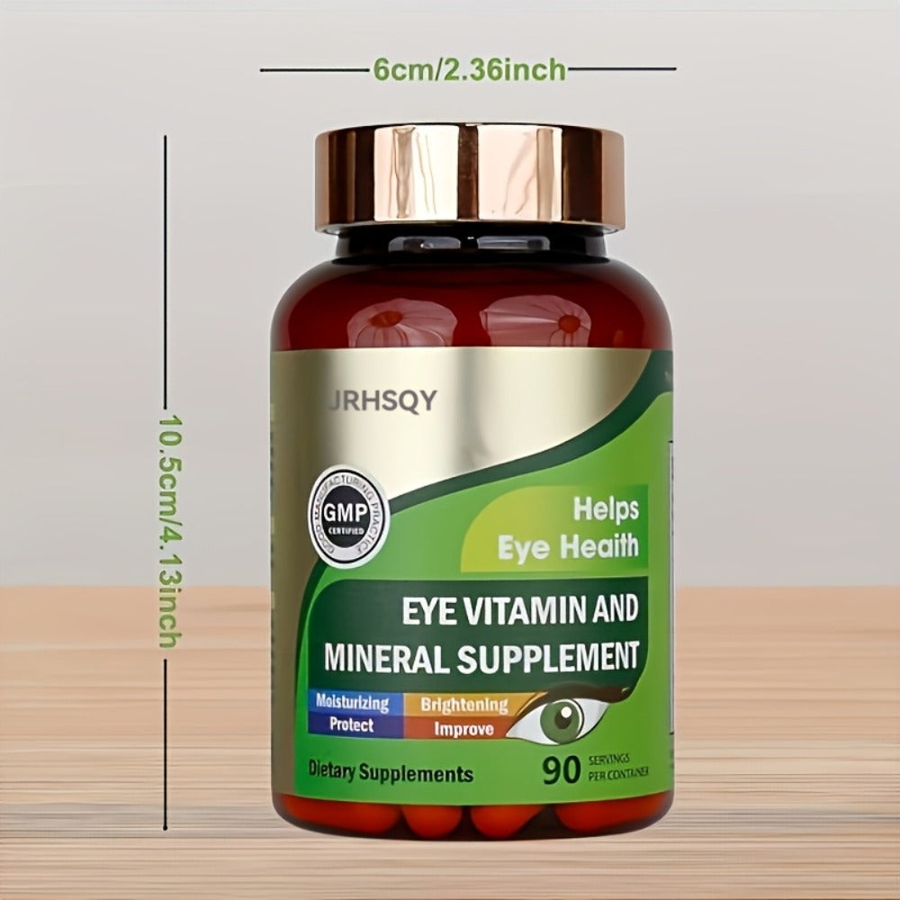 Lutein & Zeaxanthin Eye Vitamins Supplement with Zinc, Vitamin C & E, Advanced Vision & Macular Health — image 9