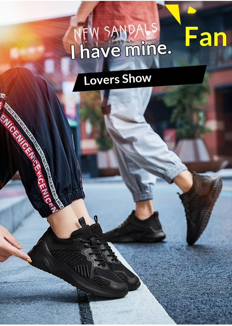 Mens Mesh Breathable Casual Running Shoes