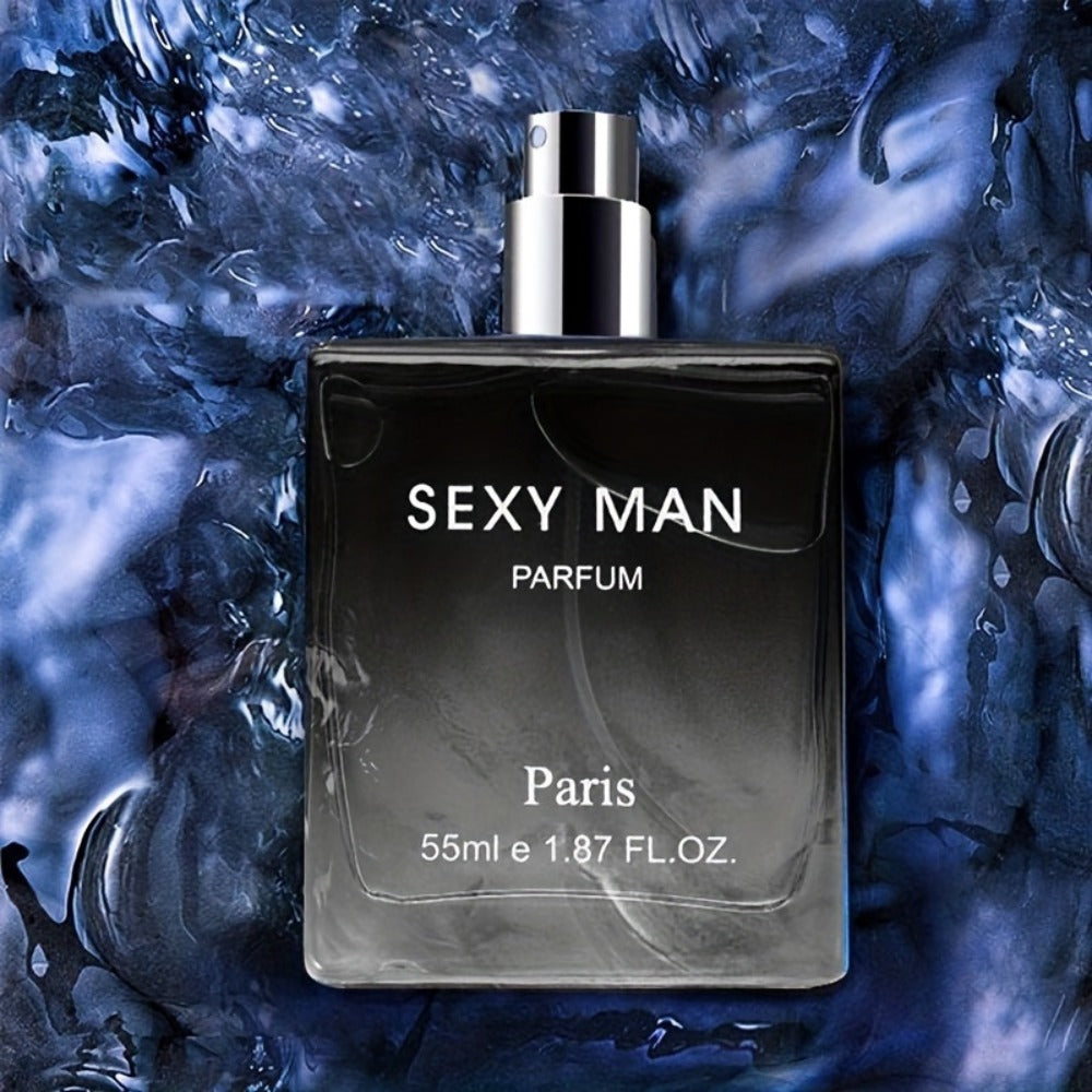 Cologne Spray for Men SEXY MAN Two-Bottle Set with 7054A and 7054B Color Options and Gift Vial — image 17