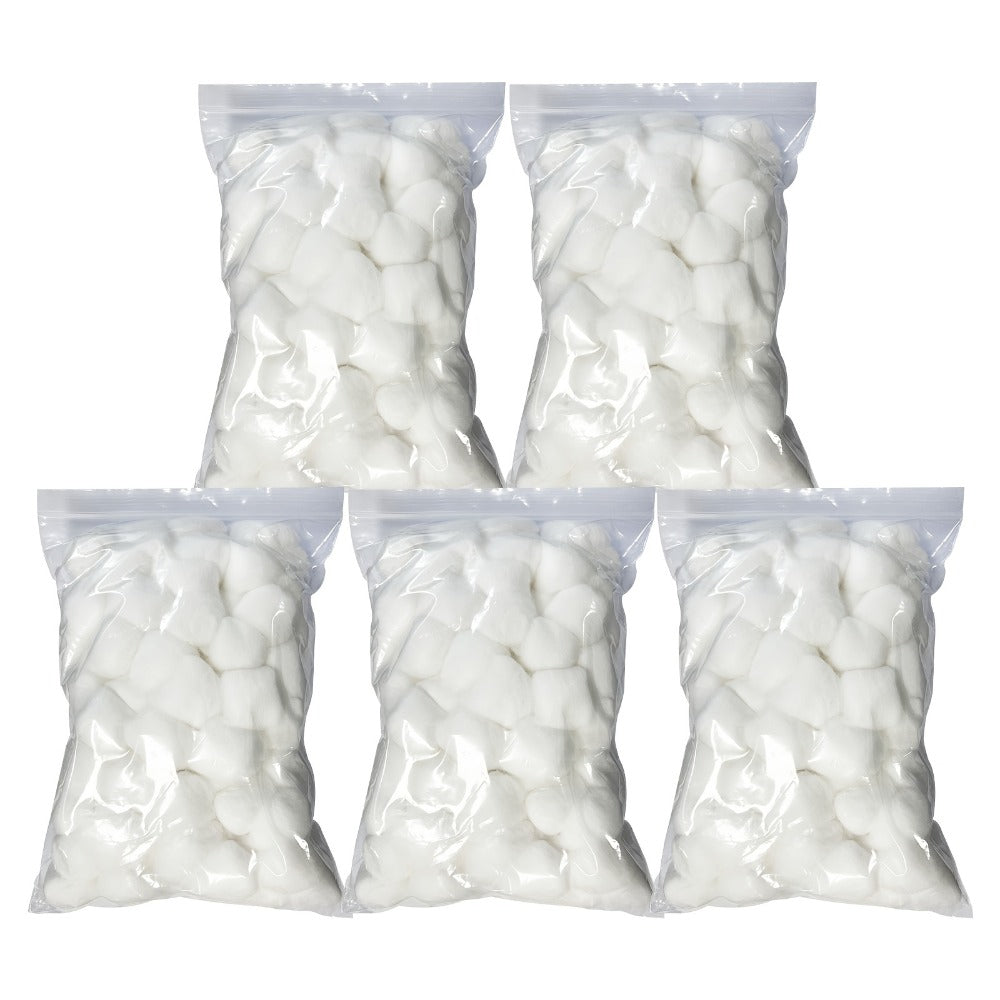 Cotton Balls 500 Count Super Jumbo Soft 100% Absorbent Premium Unscented – Makeup Removal Toner Skincare Nail Care Wound Clea