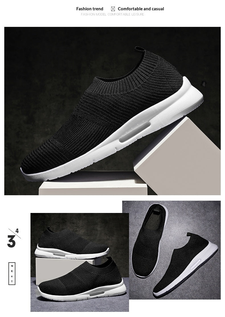 Mens Breathable Mesh Sneakers Trendy And Lightweight