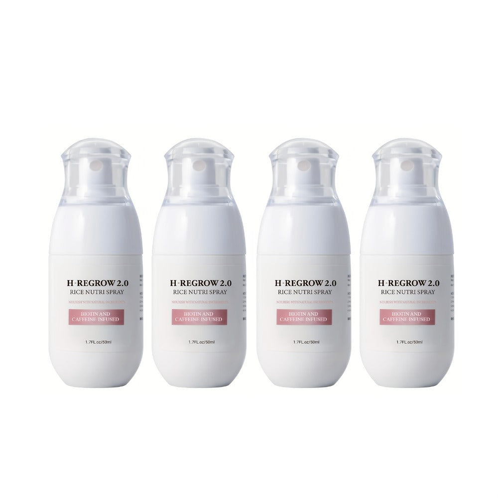 Rice Scalp Spray 4pcs Set, Hydrolyzed Rice Protein & Ginger Root Extract Hair Mist for Scalp, Strengthening & Softening — ima