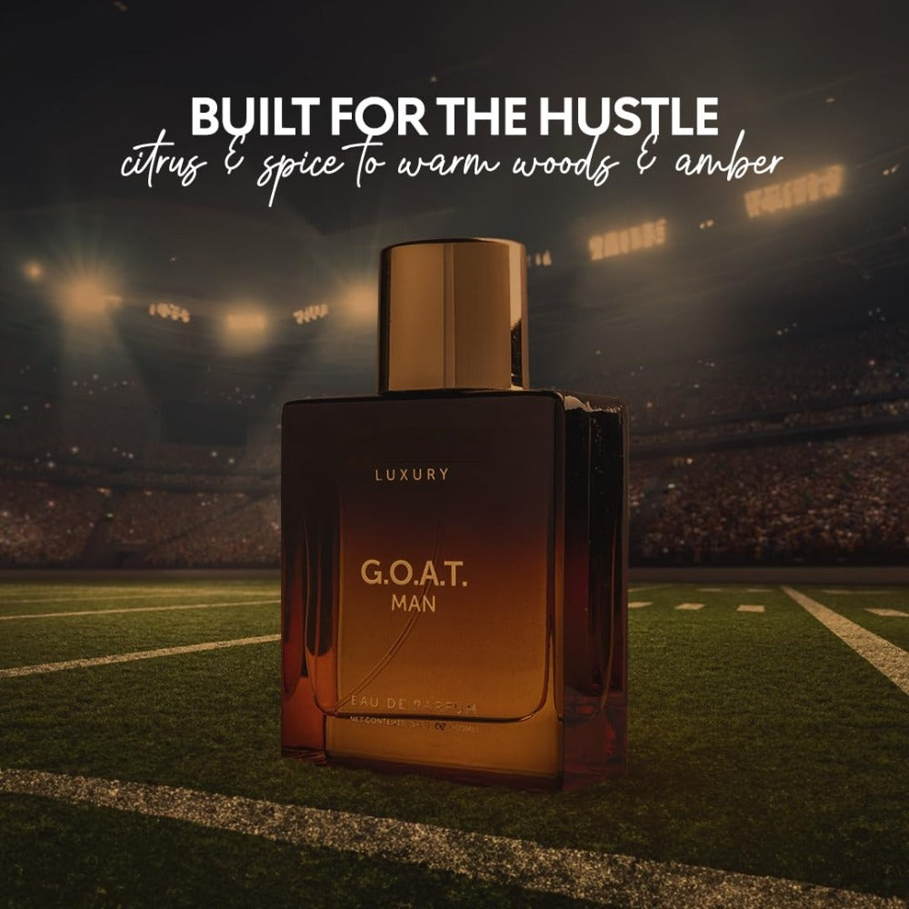 Eau de Parfum CEO & GOAT for Men 100ml in Black-and-Gold Bottles with 2 Source Styles for Daily Wear — image 2