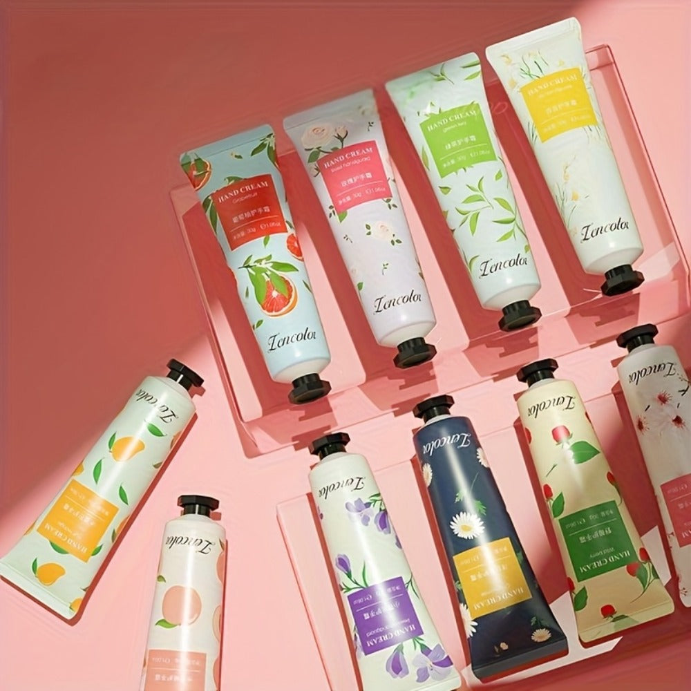 Thirty-Piece Mini Hand Cream Assortment with Random Fruit and Floral Tube Prints for Travel Sets — image 6