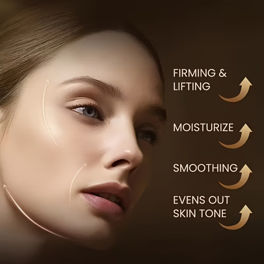 Face Lift Cream with Retinol Collagen Hyaluronic Acid Turmeric Vitamin C E Protein Day Night All Skin Types Alcohol Free 50g 