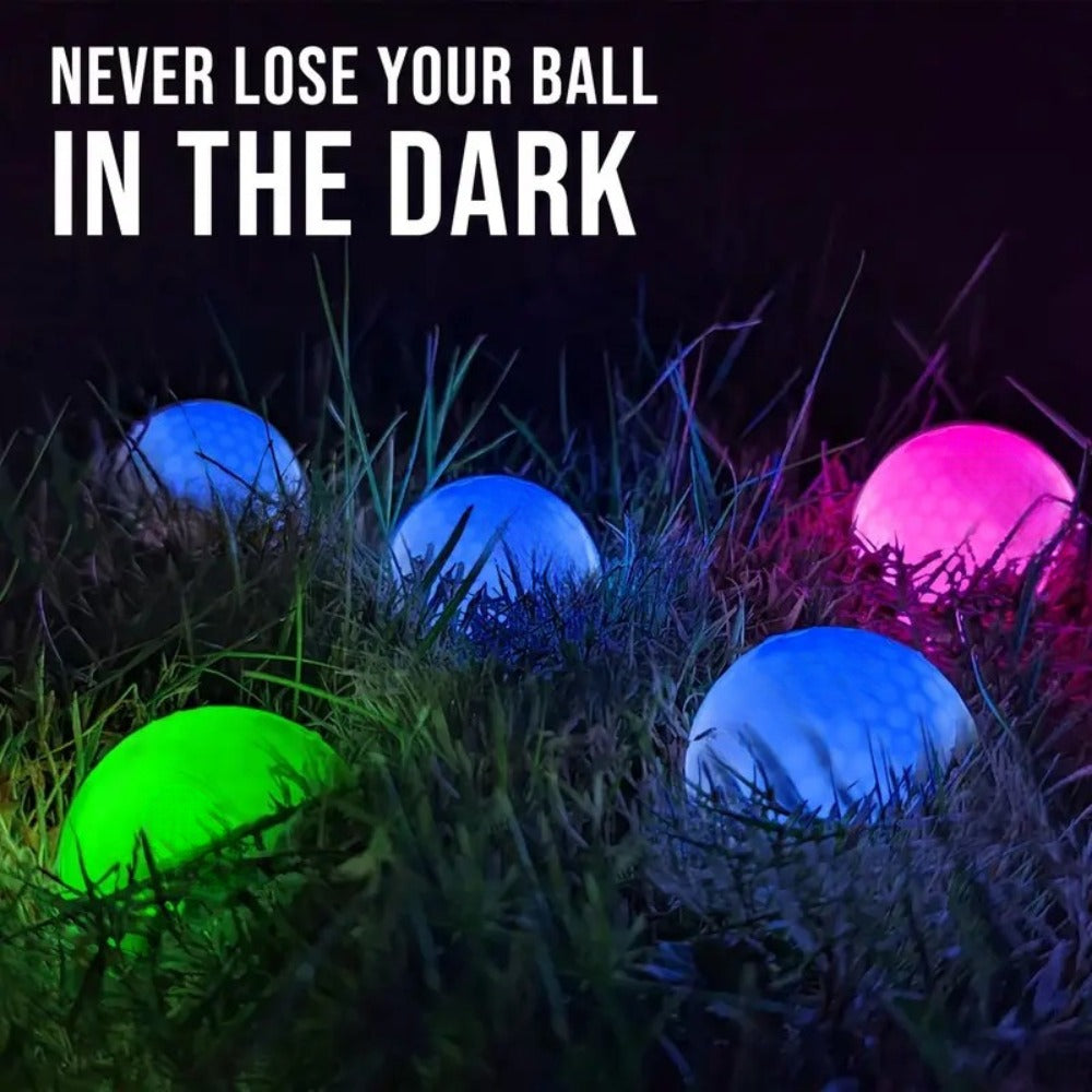LED Golf Balls Glow in the Dark, Ultra-Bright 3-LED Night Golf Balls with 8-Min Reset Timer & Mesh Bag — image 15