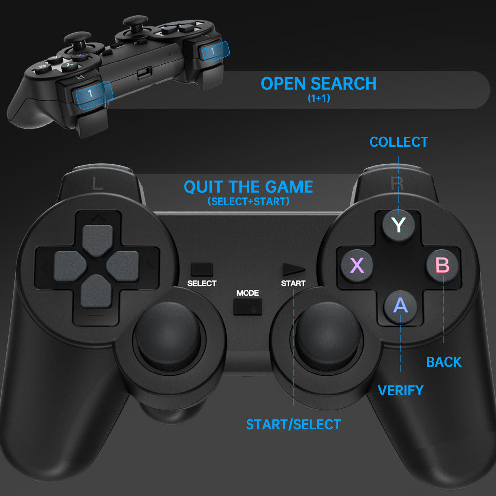 Wireless Same Screen HD Home Portable Game Projector
