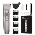 Beard Trimmer for Men Cordless Electric USB Rechargeable with Precision Dial 5-Level Adjustable – Mustache Facial Hair Trimme