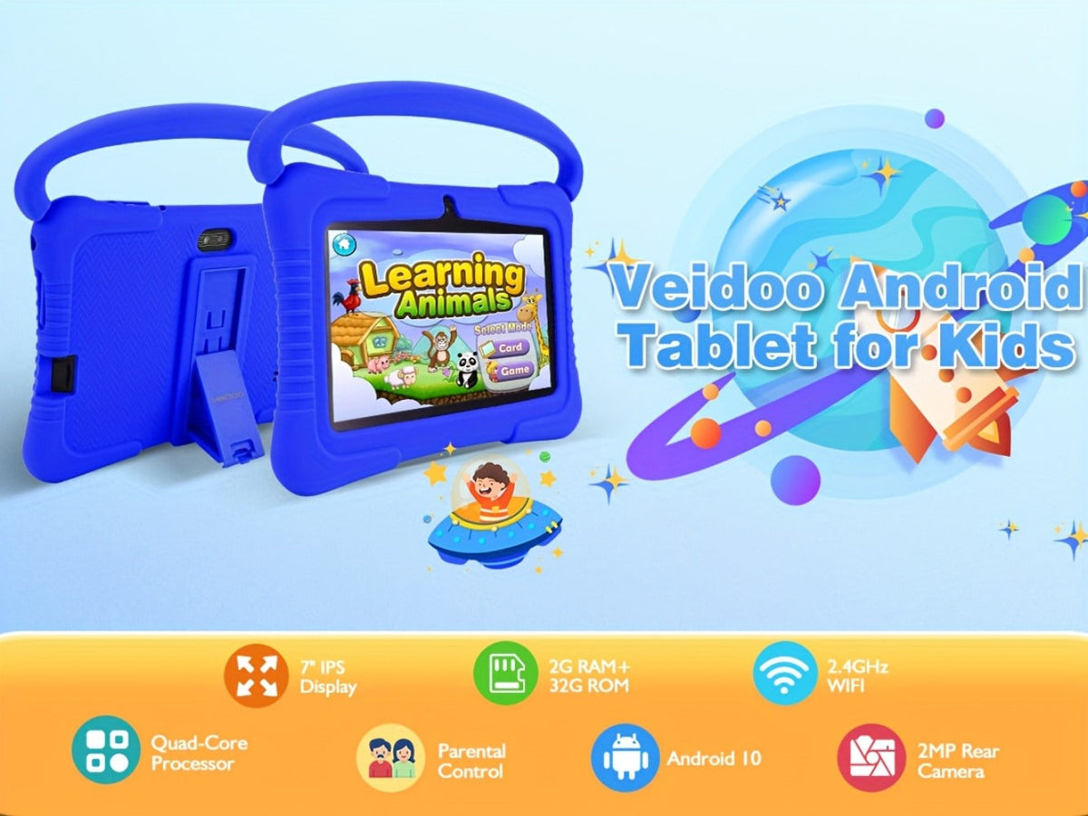 Kids Tablet 7 Inch with Android, 2GB RAM, 16GB or 32GB Built-In Storage, Parental Controls and Silicone Case — image 14