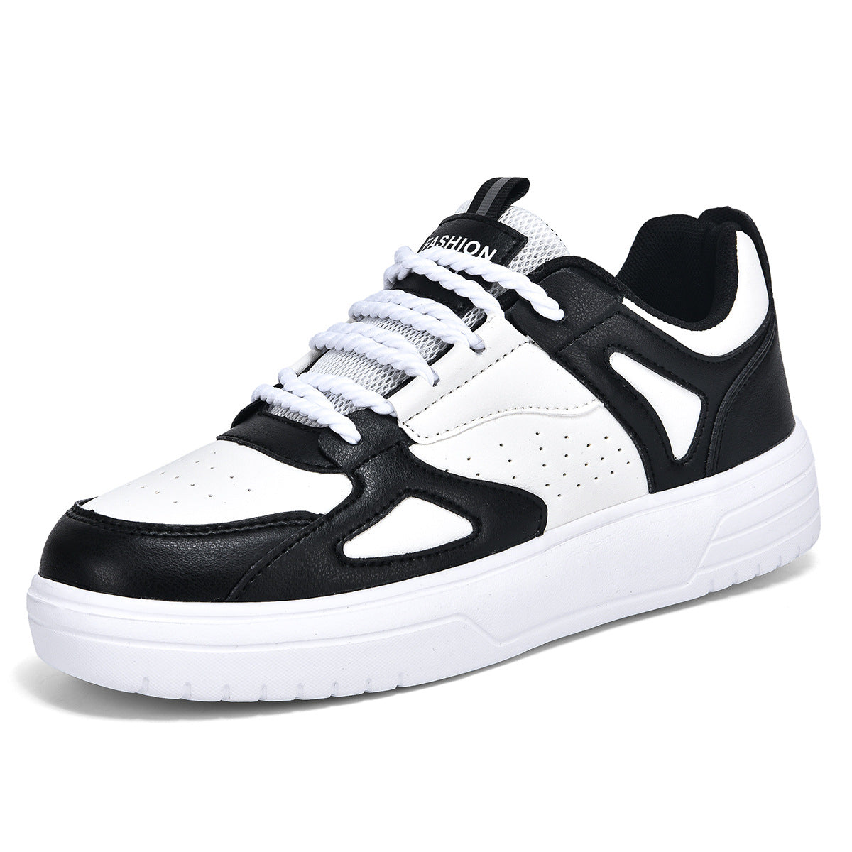 Classic White Skateboard Shoes - Unisex Low-Top Casual Trainers