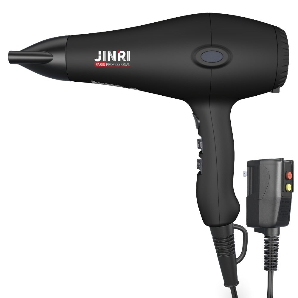 JINRI 1875W Hair Dryer with Three Heat Settings, Two Speeds and One- or Three-Accessory Package Options — image 6