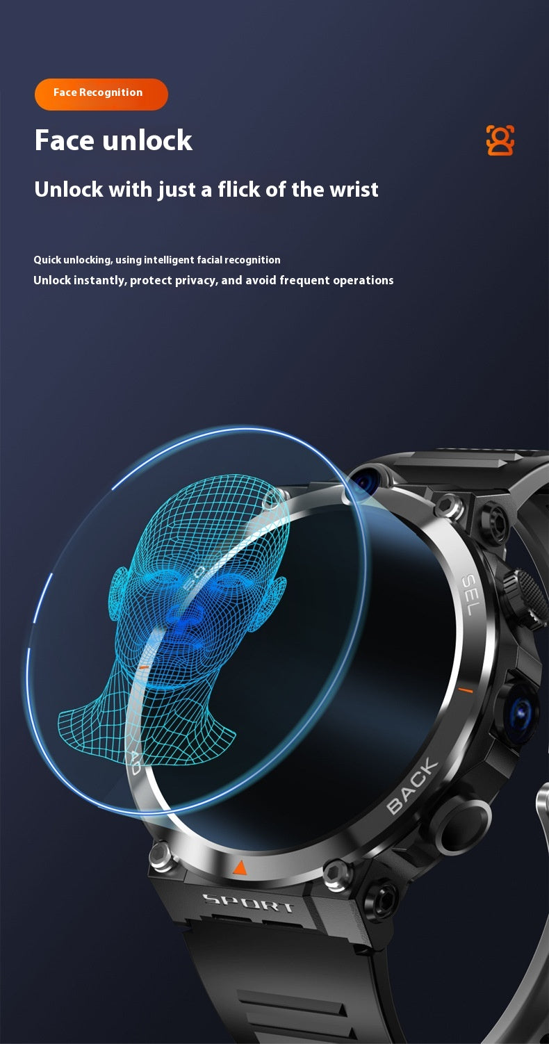 H10 Multi-function Dual Camera Sports Smart Phone Watch