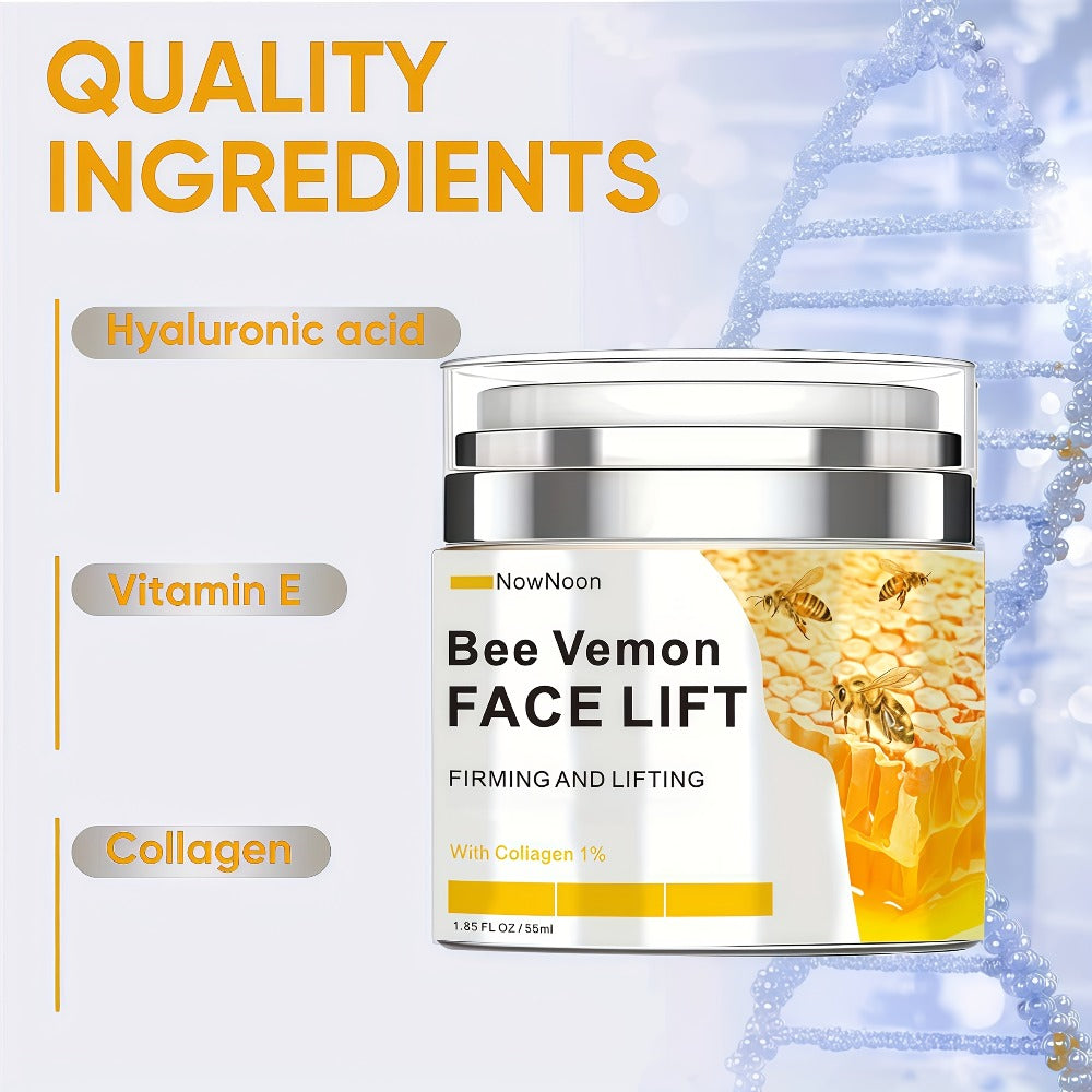 Face Cream Bee Venom 50g Formula with Hyaluronic Acid, Collagen and Vitamin E in Lightweight Texture — image 10