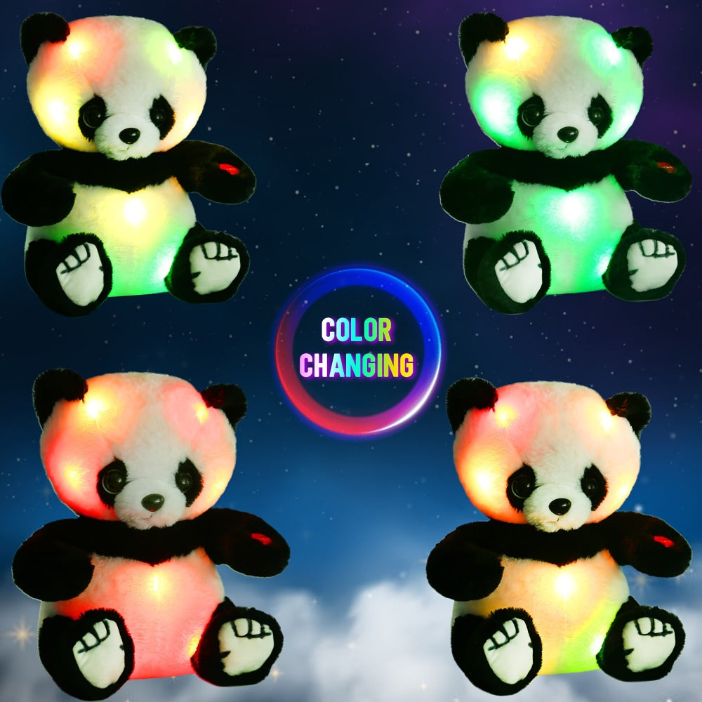 Plush Toy Light-Up Panda in 7-Inch or 10-Inch Sizes with Colorful LED Glow Points for Display — image 11