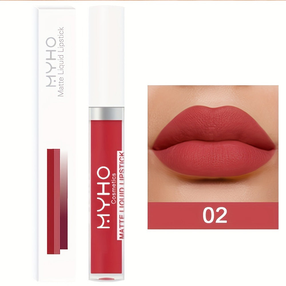 Lip Gloss Set by MYHO Cosmetics with 9 Matte Lip Colors per Set and Two Retained Shade Collections — image 4