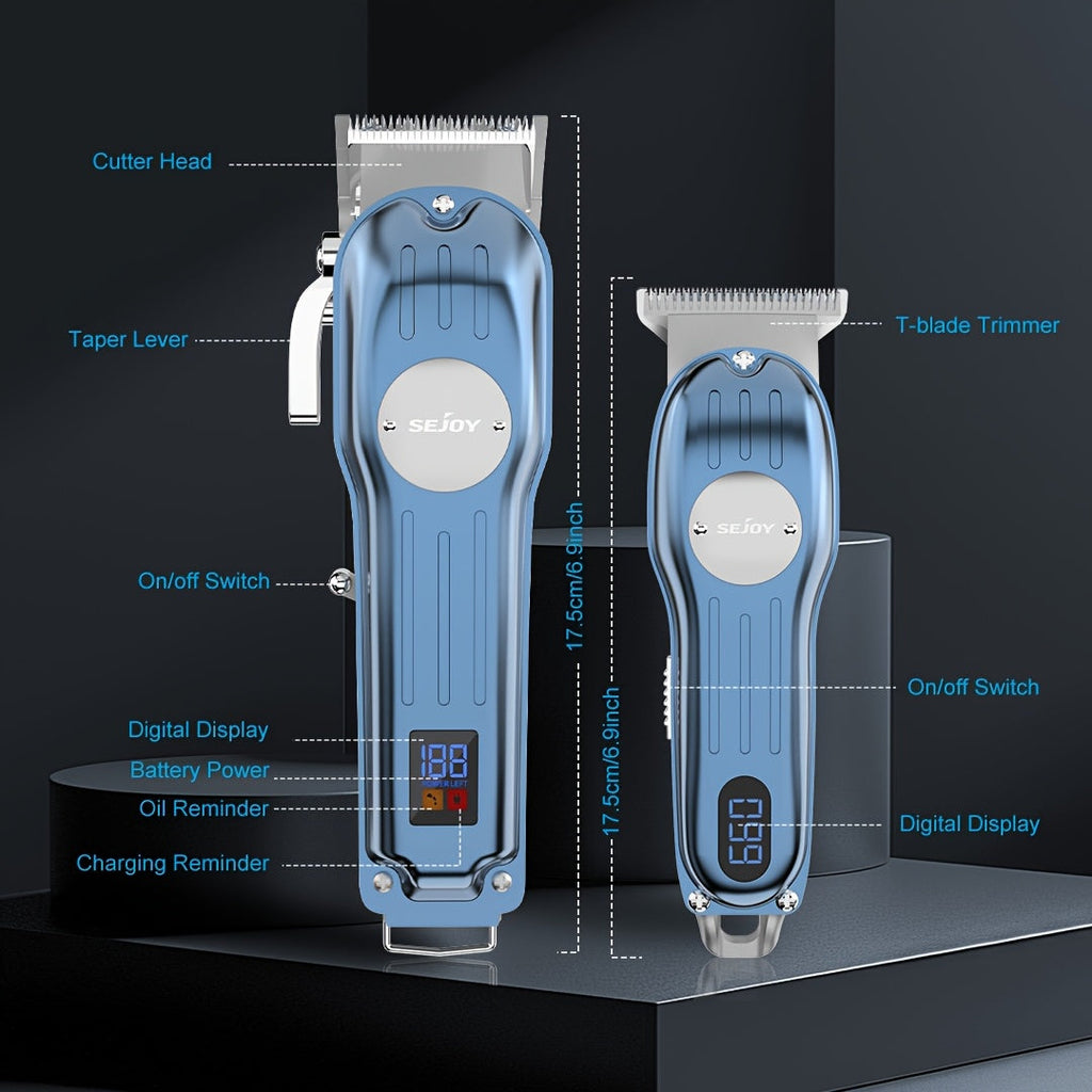 Hair Clipper Seacol Cordless Clipper Configurations with LED Displays, USB Charging and Guide Comb Accessories — image 15