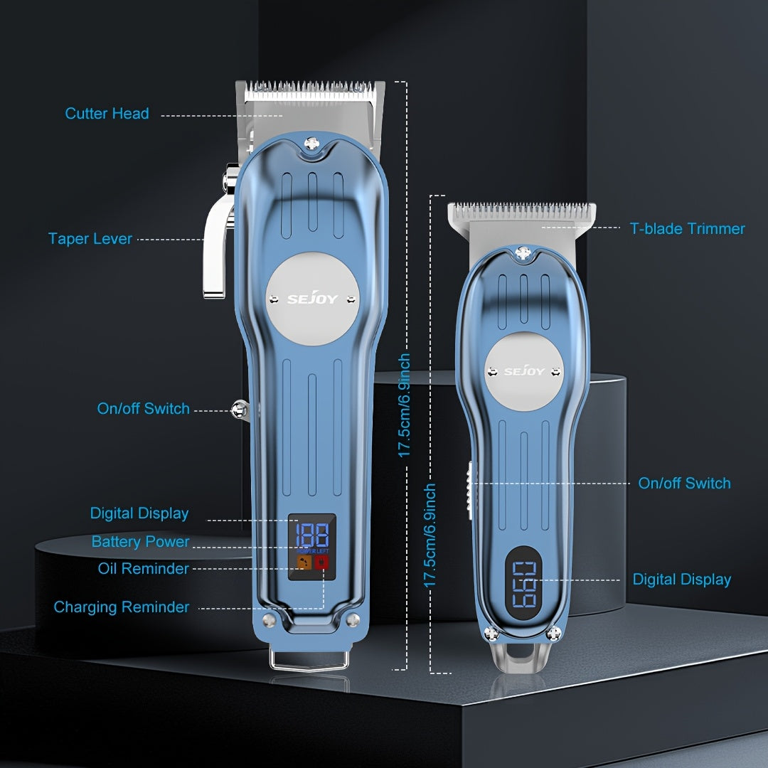 Hair Clipper Seacol Cordless Clipper Configurations with LED Displays, USB Charging and Guide Comb Accessories — image 15