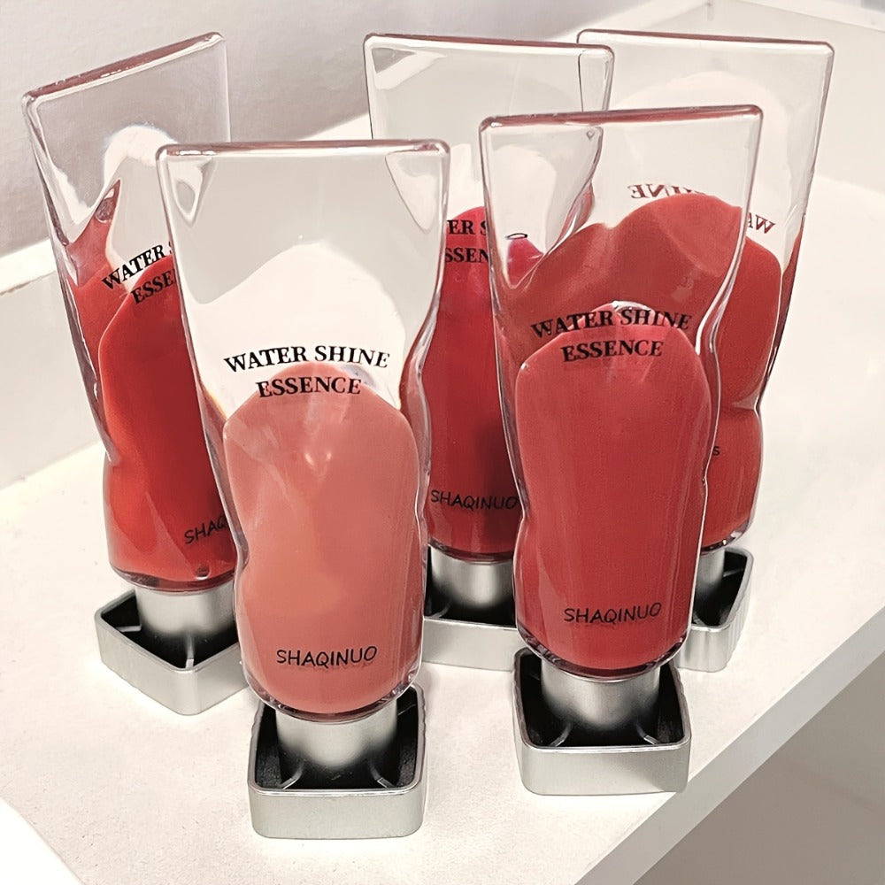 Five-Piece SHAQINUO Water-Shine Lip Gloss Set with Contoured Squeeze Tubes in Shades 01 through 05 — image 2