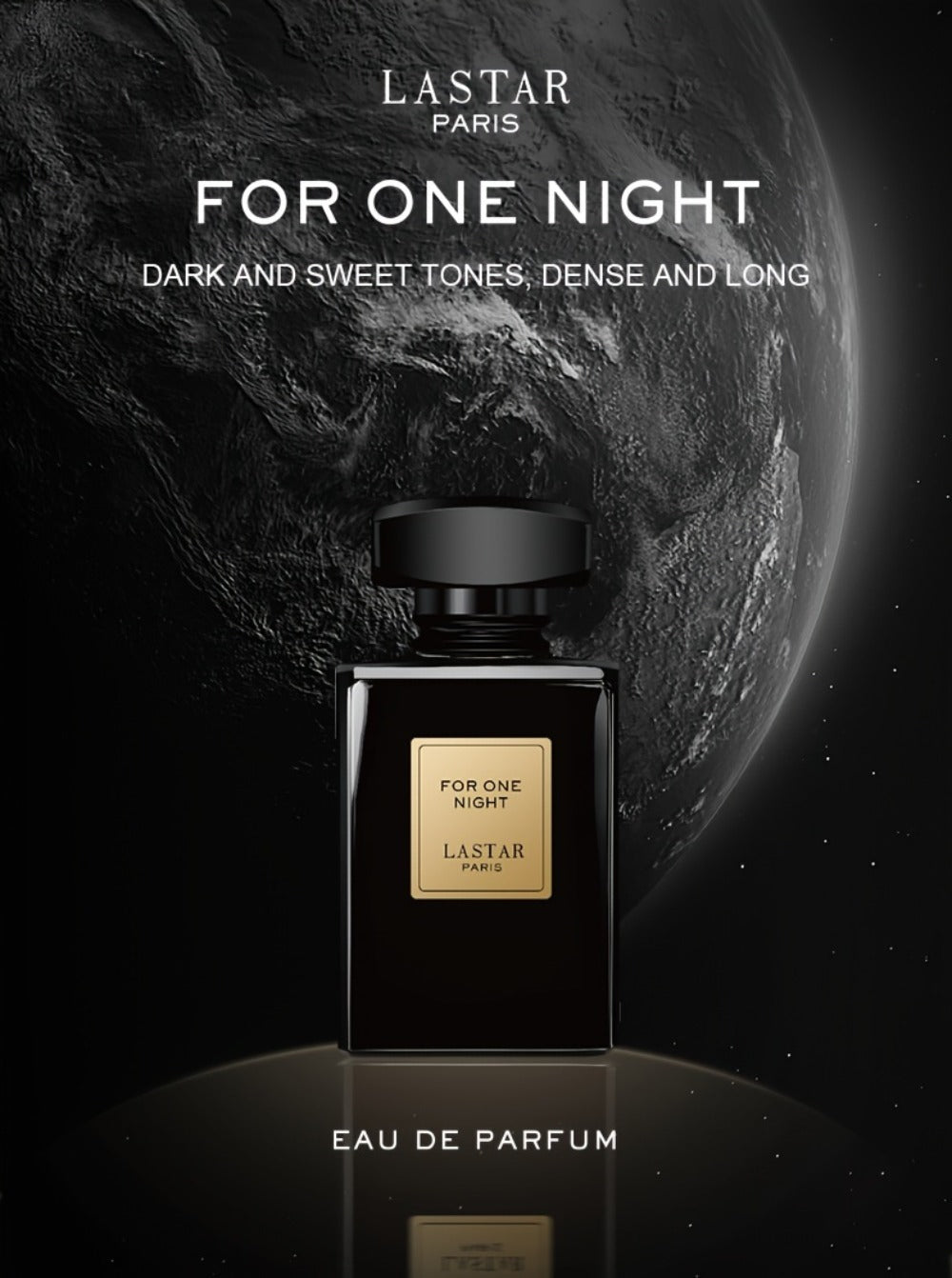 Men's Cologne LASTAR For One Night 55ml Eau de Parfum Spray in Black Rectangular Glass Bottle — image 8