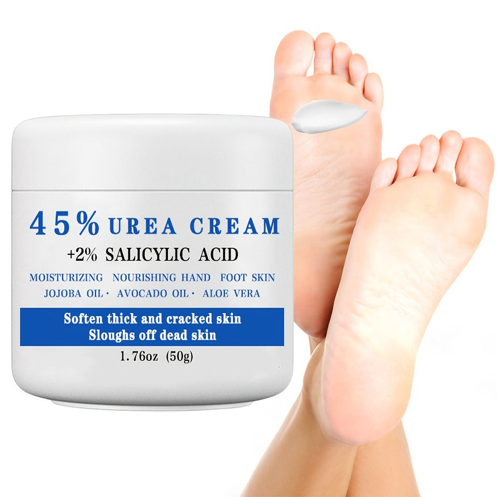 50g Jar of 45% Urea and 2% Salicylic Acid Foot Cream with Avocado and Shea Butter Labeling — image 9