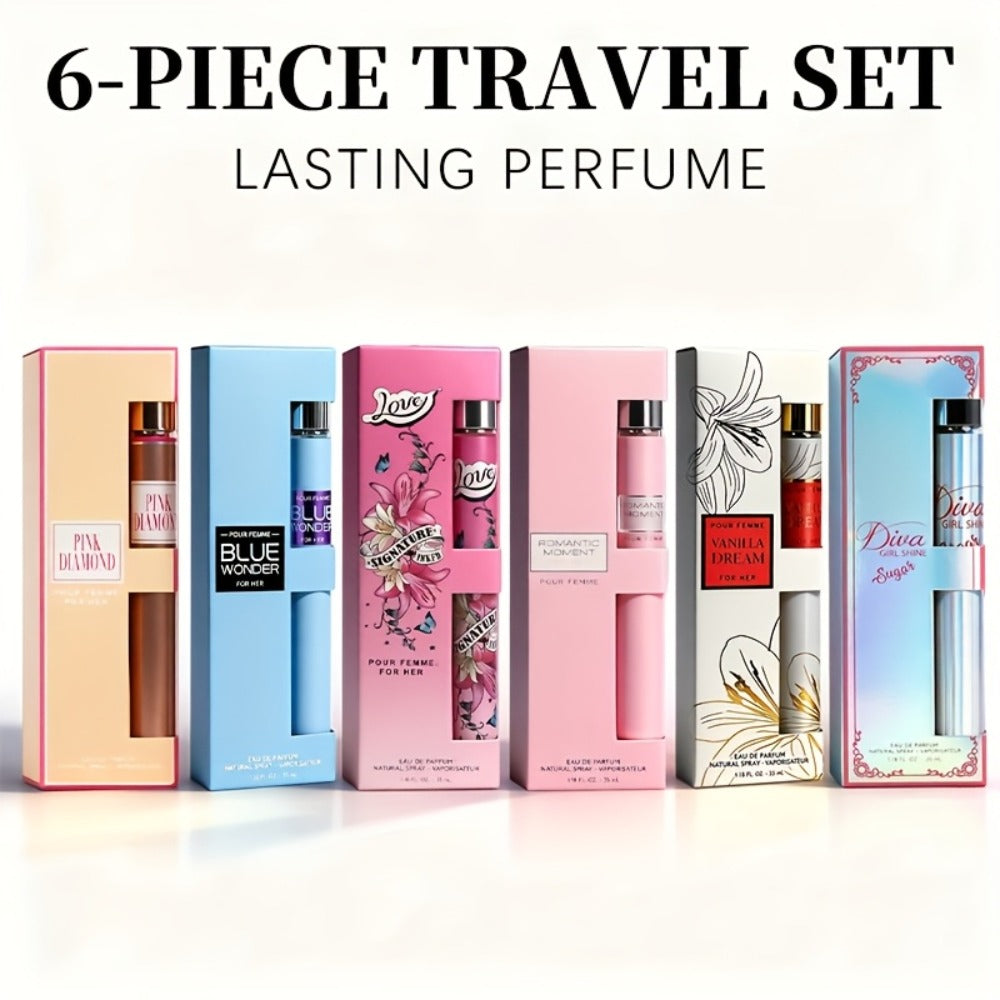 Perfume Gift Set Six 35ml Eau de Parfum Sprays in Individual Boxes and Open Display Carton for Women — image 3