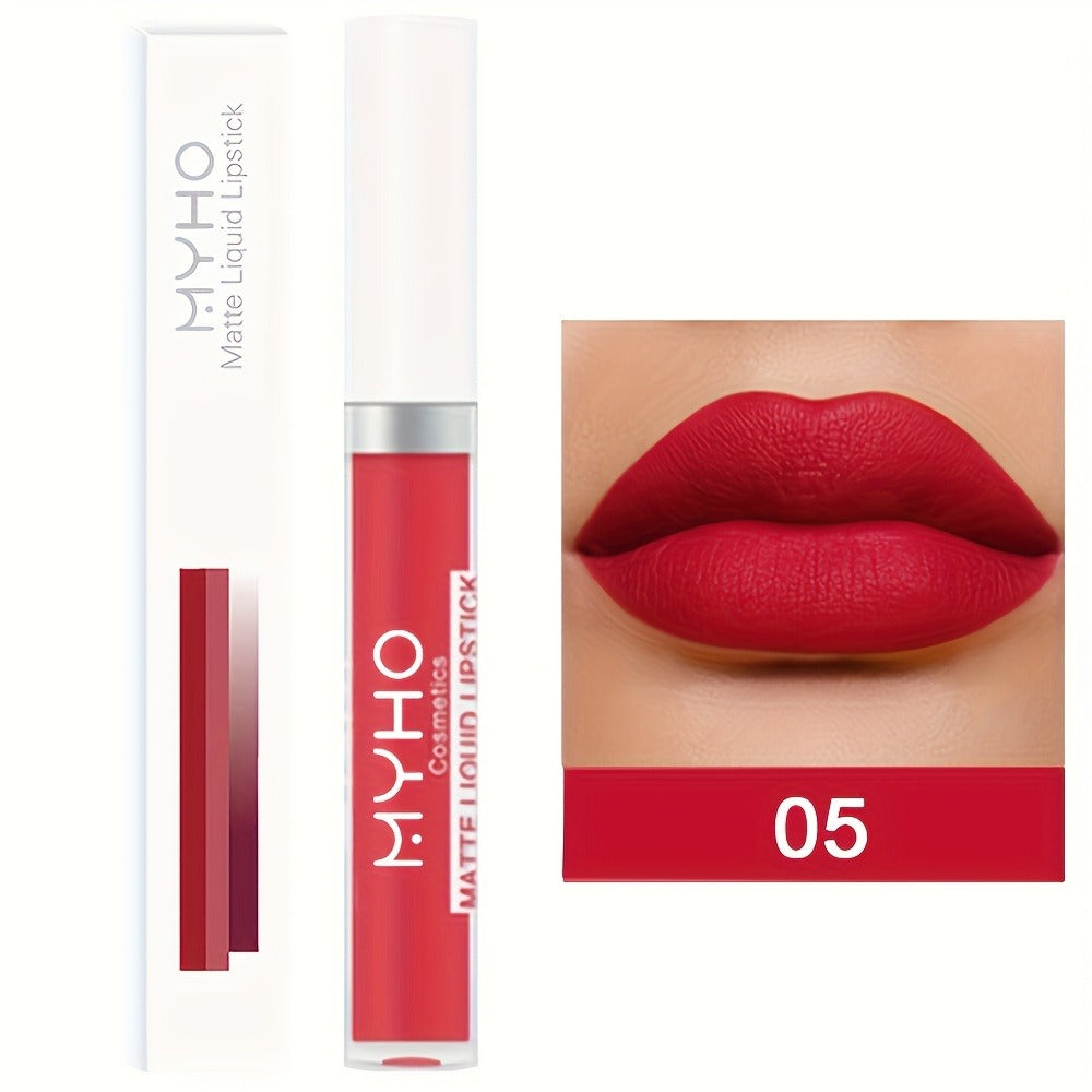 Lip Gloss Set by MYHO Cosmetics with 9 Matte Lip Colors per Set and Two Retained Shade Collections — image 8