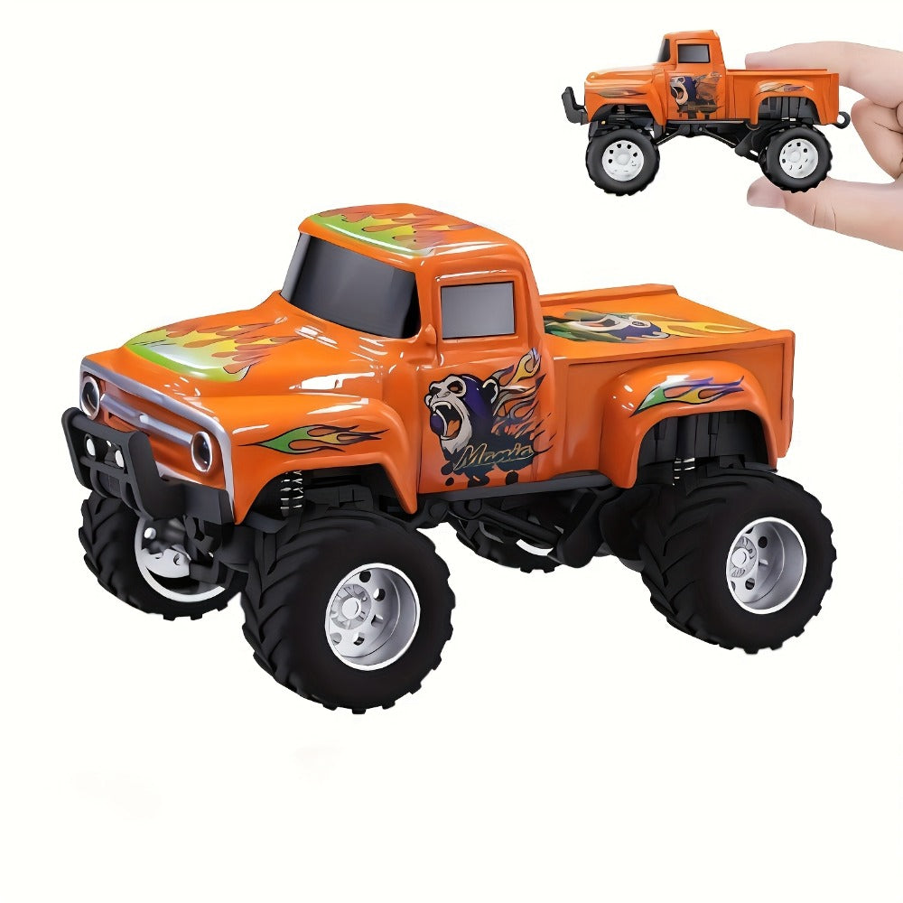 Remote Control Car, 1:64 Die-Cast Monster Truck with 2.4GHz Control, LED Headlights and Five Color Options — image 11