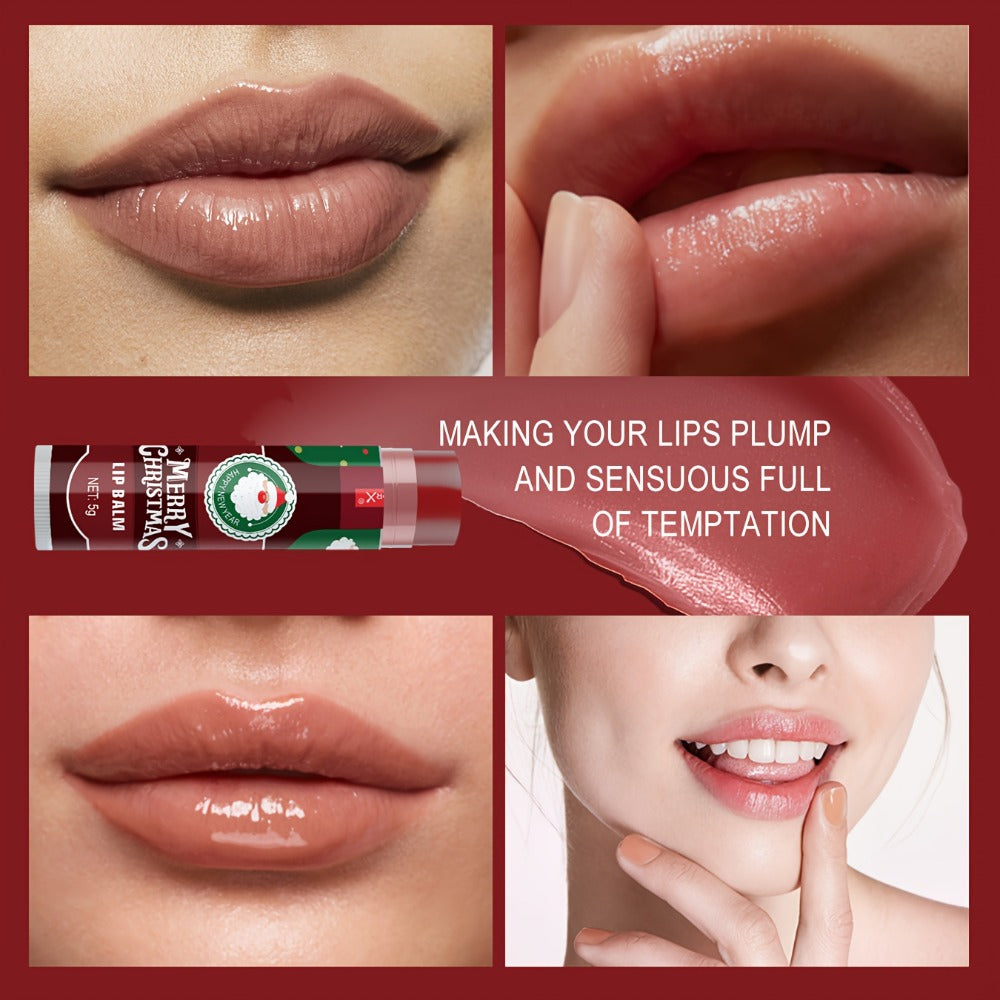 MISS FACTOR 32-Piece Lip Balm Set with Individually Capped Tubes in Red Christmas Gift Box — image 8