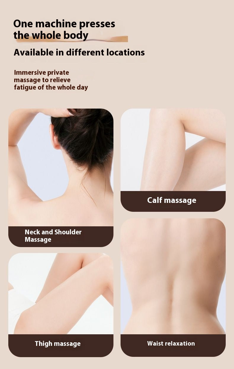 Electric Neck Massager Multifunctional Shoulder Waist Back Massage Instrument