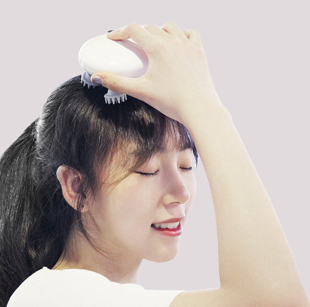 Cross-border New Intelligent Kneading Electric Head Massager