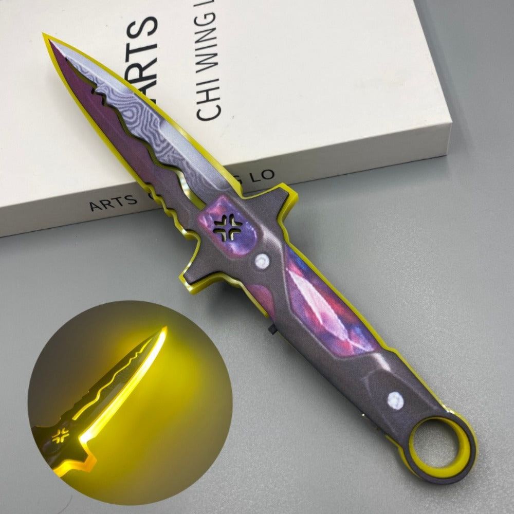 LED Light-Up Katana Toy Sword, Anime Cosplay Prop for Kids & Teens, Glowing Samurai Ninja Sword, Halloween Party Photo Prop —