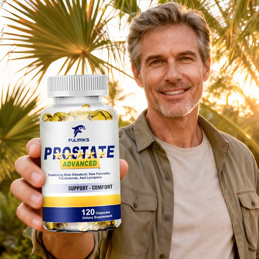 Dietary Supplement Saw Palmetto Extract and Zinc Capsules in a Men’s Formula, 120 Count for Daily Supplement Routines — image