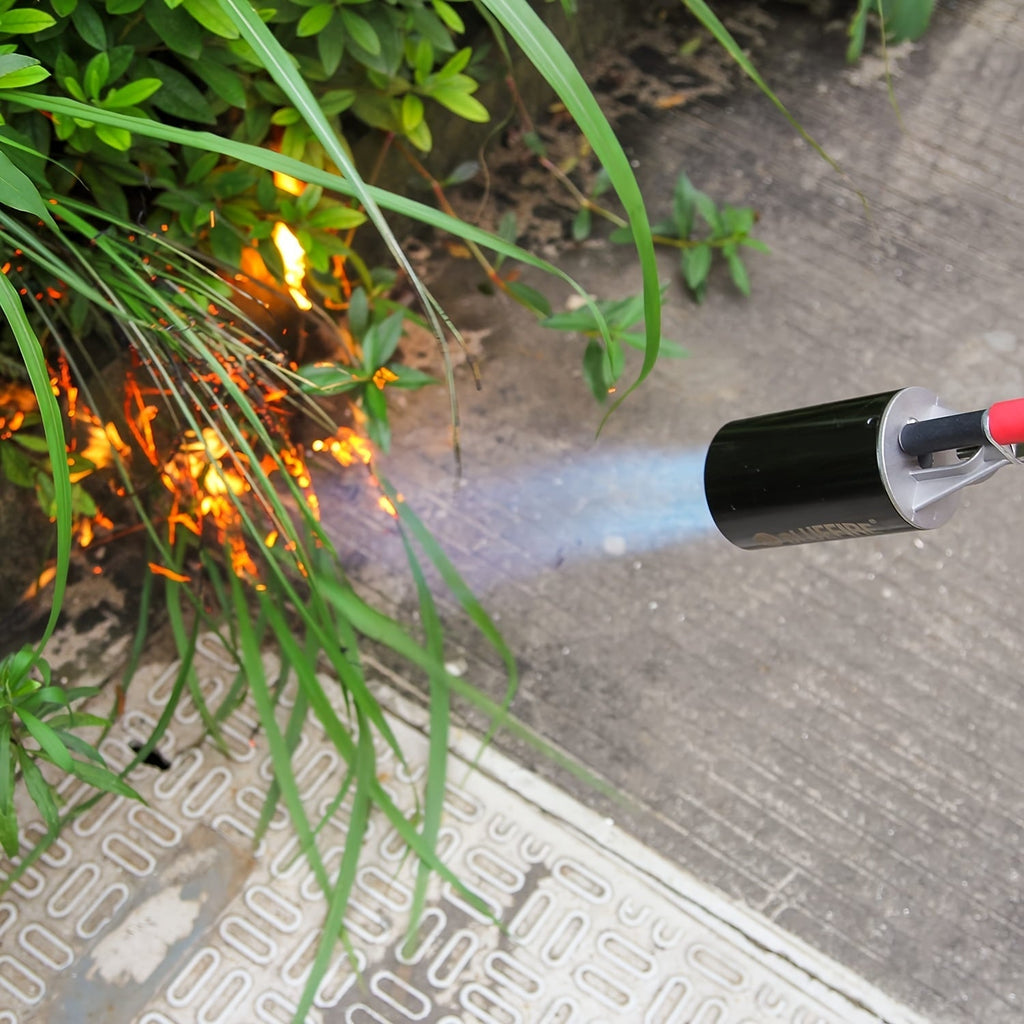 Propane Weed Torch, Flame Weeder Ice Melter Outdoor Roof Driveway for Garden, Patio and Yard Use — image 12
