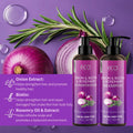 Shampoo and Conditioner Set Biotin & Rosemary with Onion Extract & Jojoba Oil – Hydrating Oil Control Hair Care for Dry Damag